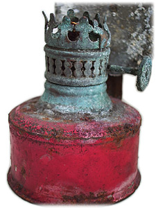 Lampe ist in Wirklichkeit viel kleiner